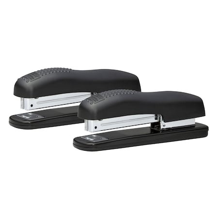 Bostitch Ergonomic Desktop Stapler, BlacK, PK2 02257-2PK